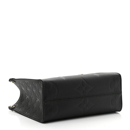 Louis Vuitton Empreinte Monogram Giant Onthego PM Black 4 of 11