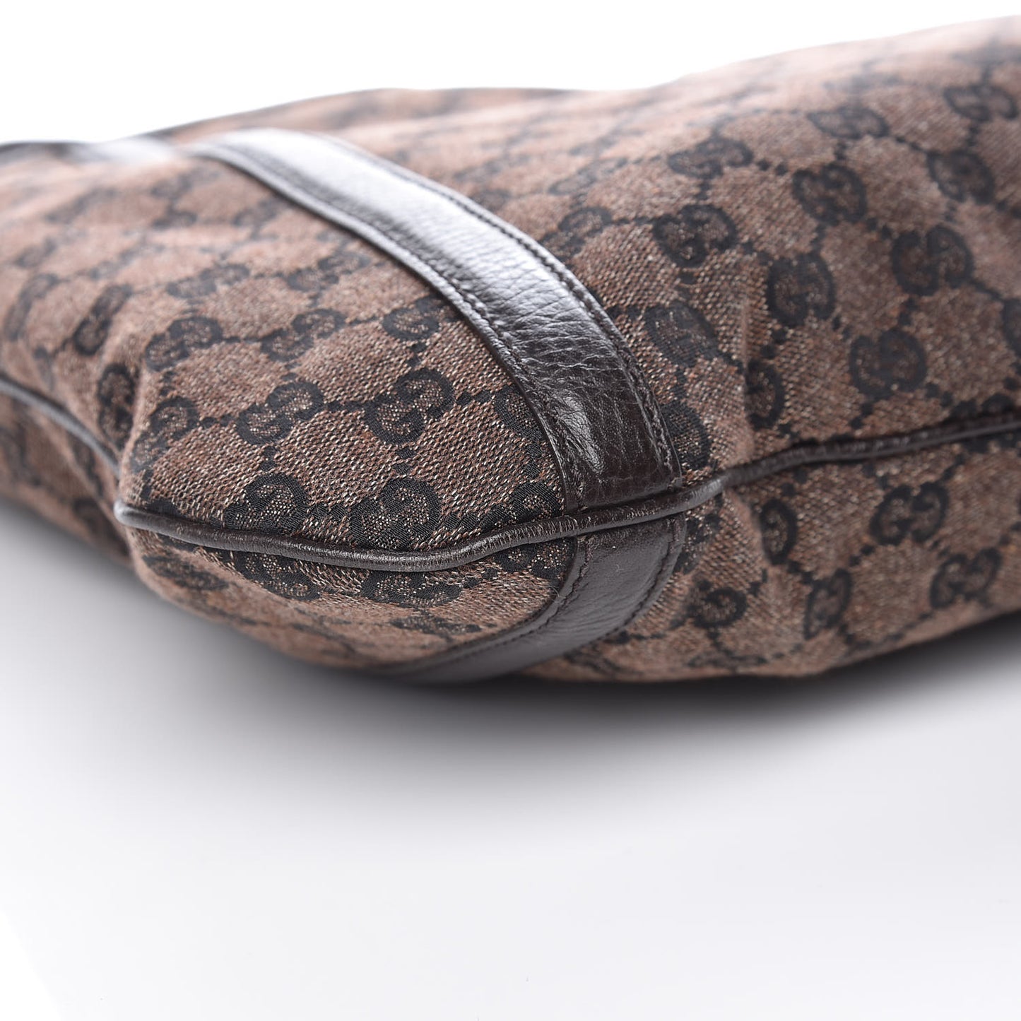 Monogram Hobo Dark Brown