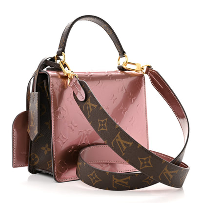 Louis Vuitton Vernis Monogram Spring Street Rose Pale Metallise 3 of 10