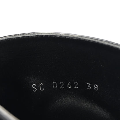 Louis Vuitton Patent Territory Ranger Boots 38 Black 9 of 10
