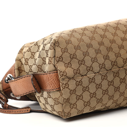 Gucci Monogram Bamboo Bar Medium Tote Brown 6 of 11