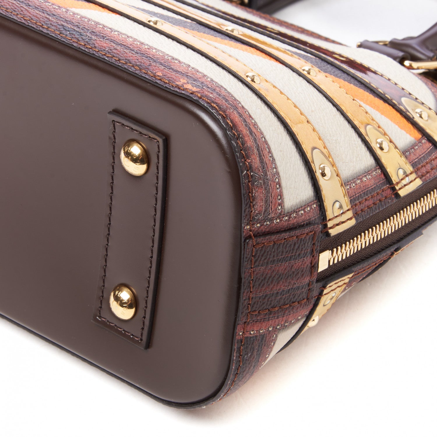 Louis Vuitton Transformed Canvas Time Trunk Alma BB Beige 5 of 8