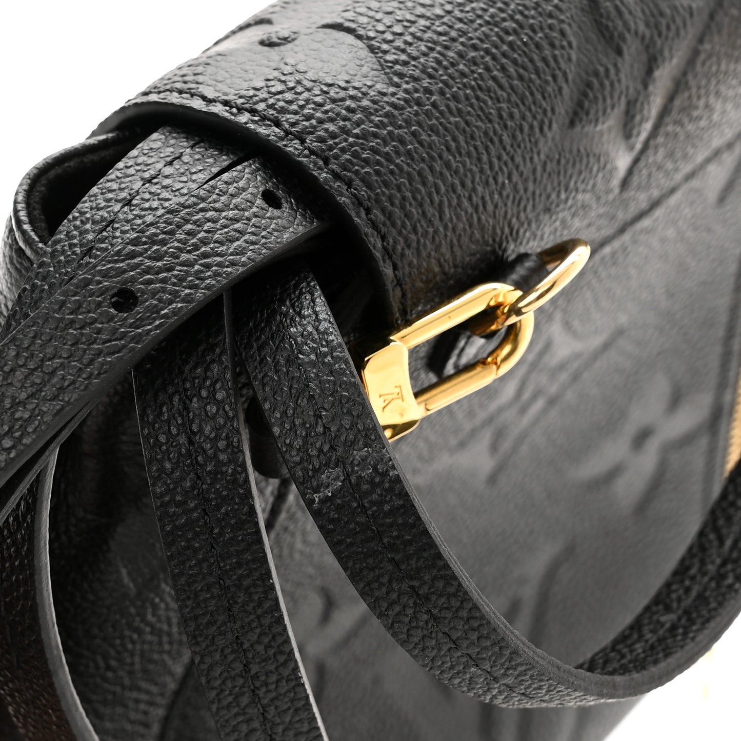 Empreinte Monogram Giant Tiny Backpack Black