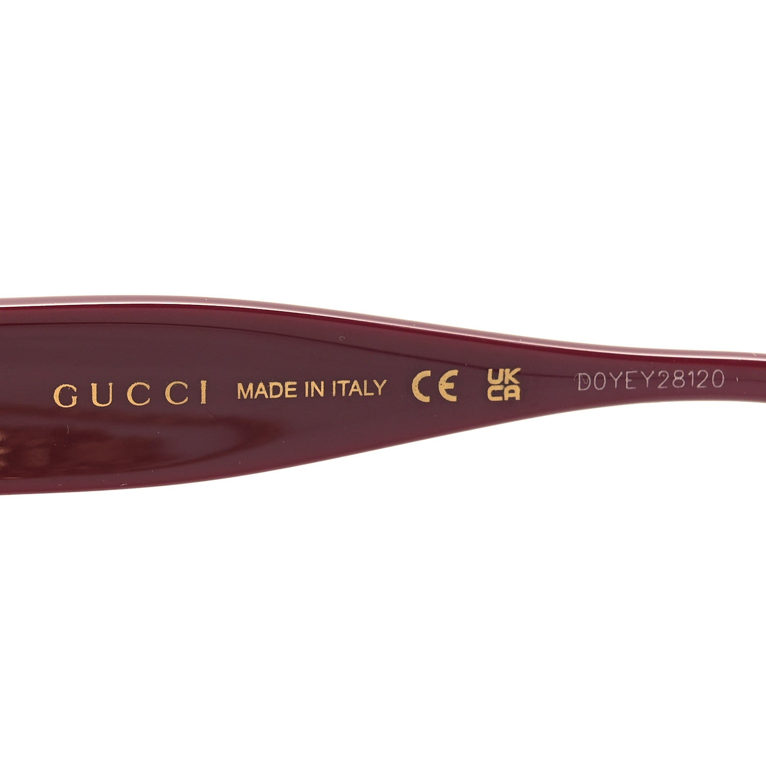 Gucci Acetate Square Frame Chain Sunglasses GG1029SA 5 of 7