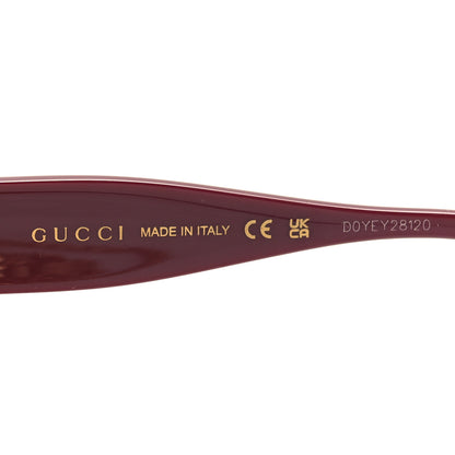 Gucci Acetate Square Frame Chain Sunglasses GG1029SA 5 of 7