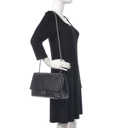 Chanel Aged Calfskin Quilted 2.55 Reissue 227 Flap Black 3 of 14