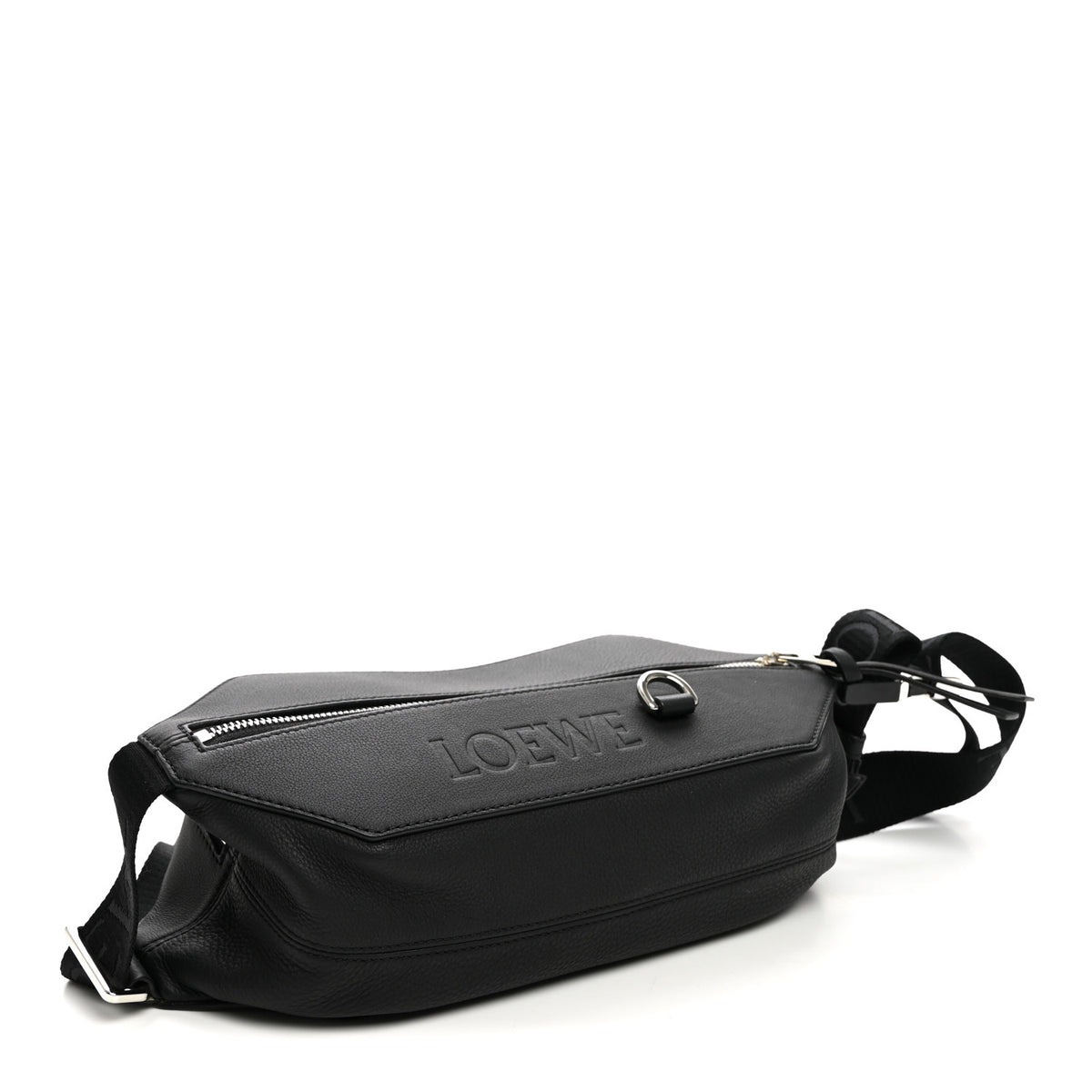 Loewe Classic Calfskin Convertible Sling Bag Black 4 of 9