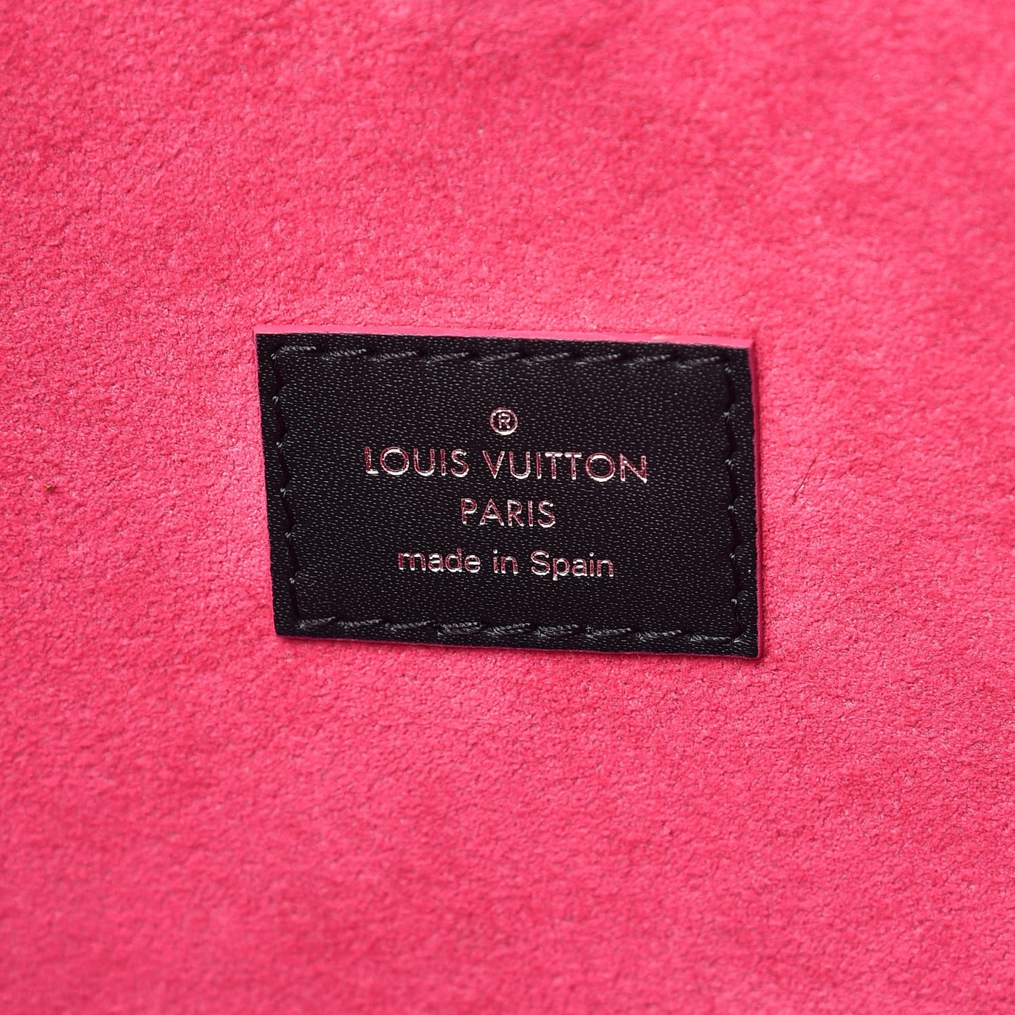 Epi Neverfull MM Black Hot Pink