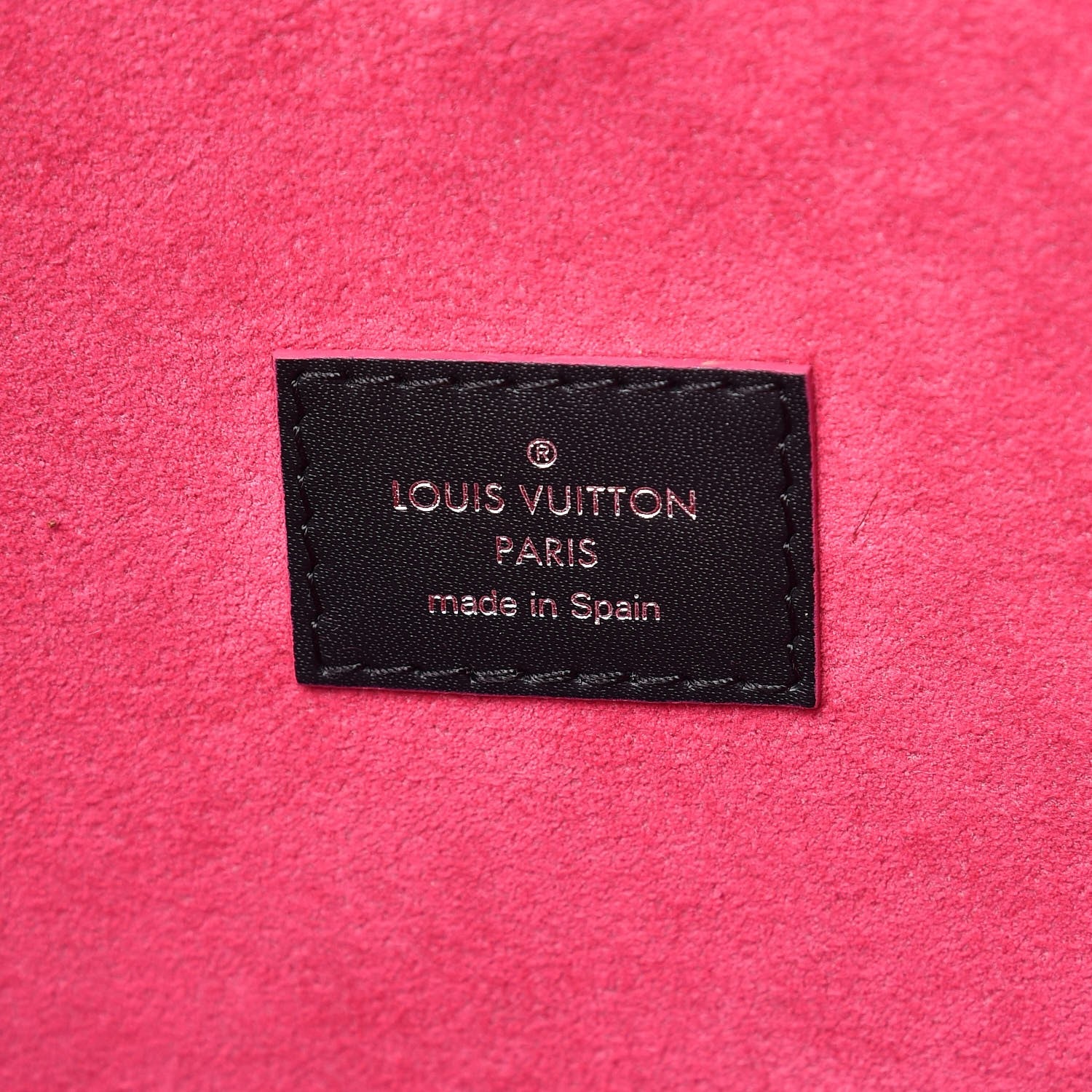 Louis Vuitton Epi Neverfull MM Black Hot Pink 8 of 16