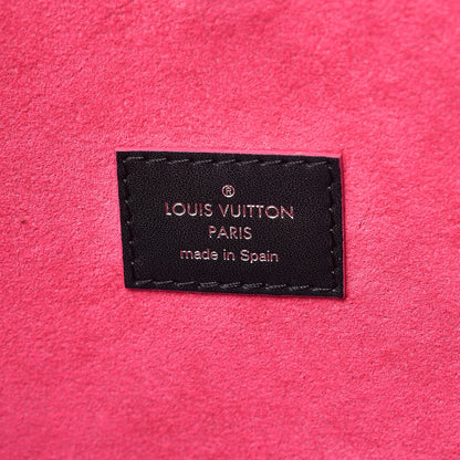 Louis Vuitton Epi Neverfull MM Black Hot Pink 8 of 16