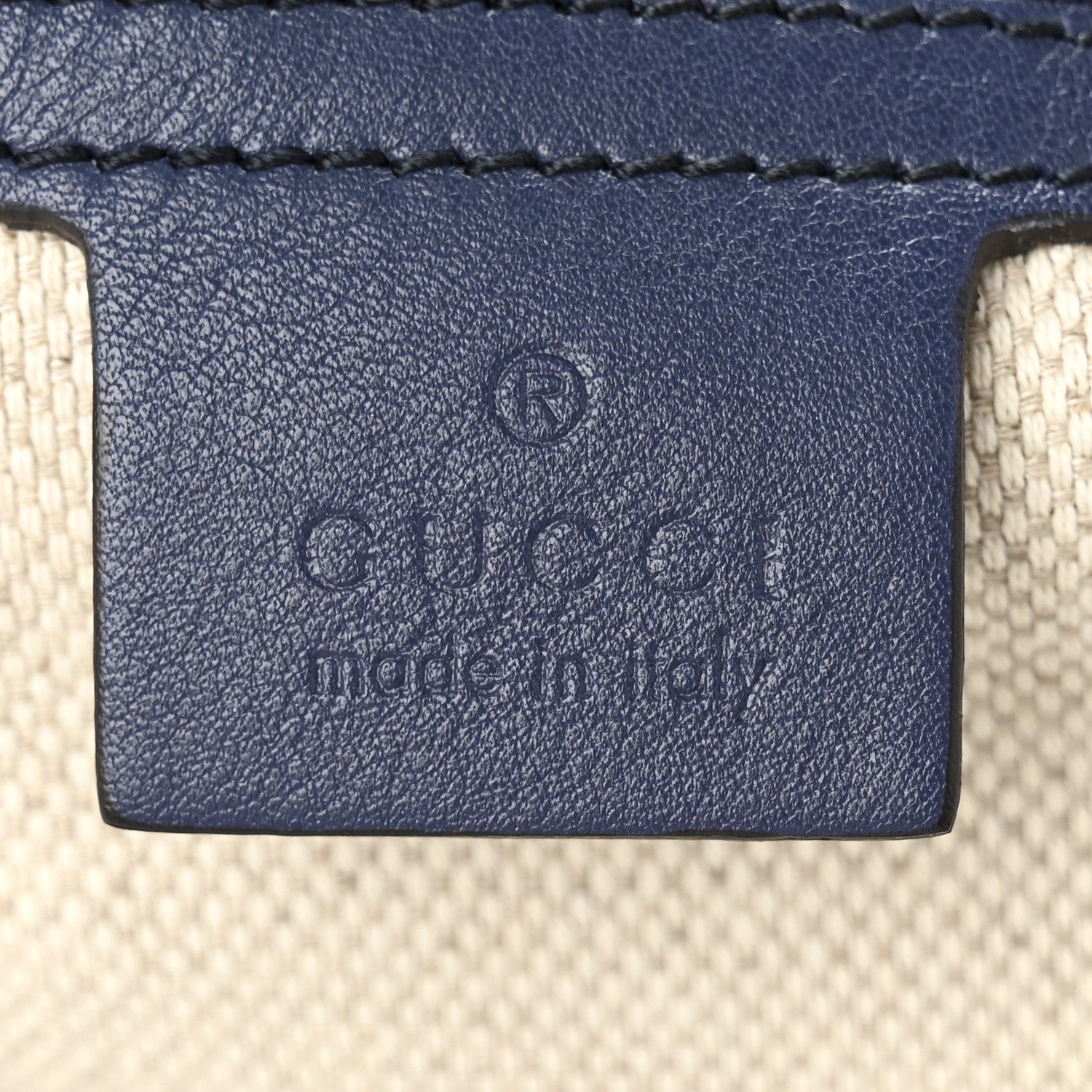 Gucci Vernice Naplack Medium Soho Shoulder Bag Uniform Blue 10 of 23