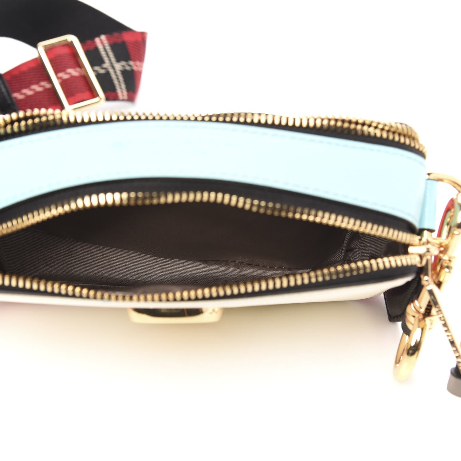 Marc Jacobs Saffiano Small Snapshot Camera Bag Porcelain Multi 5 of 9