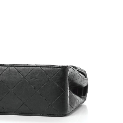 Chanel Lambskin Quilted Small Double Flap Black 9 of 11