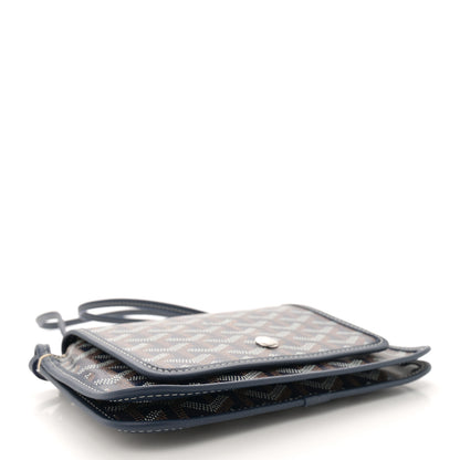 Goyard Goyardine Plumet Wallet Clutch Navy 4 of 9
