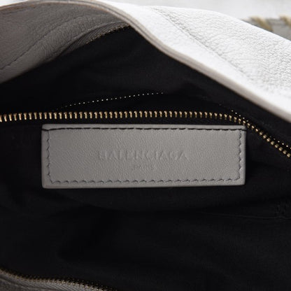 Balenciaga Chevre Gold Metallic Edge Hardware Velo Gris Perle 6 of 13