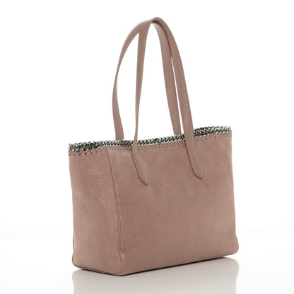 Stella McCartney Shaggy Deer Falabella East West Shopper Tote Pink 3 of 6