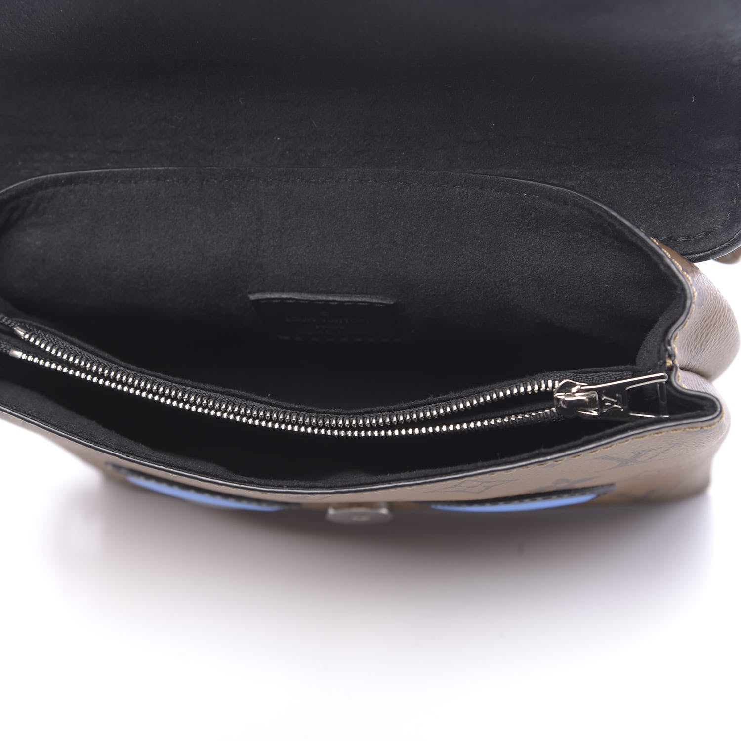 Louis Vuitton Reverse Monogram Kabuki Pochette Black 5 of 9