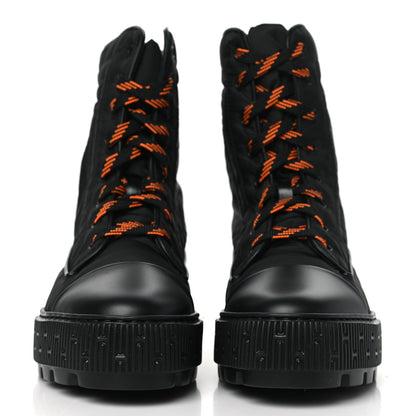 Hermes Calfskin Parachute Fresh Ankle Boots 38.5 Black 2 of 8
