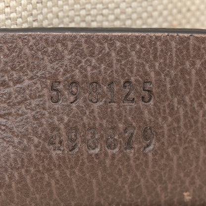 Gucci GG Supreme Monogram Web Small Ophidia Half Moon Hobo Brown 7 of 11