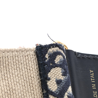 Christian Dior Oblique Shoulder Strap Blue 5 of 5