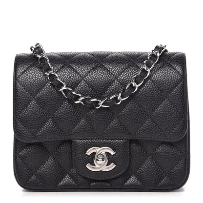 Chanel Caviar Quilted Mini Square Flap Black 1 of 10