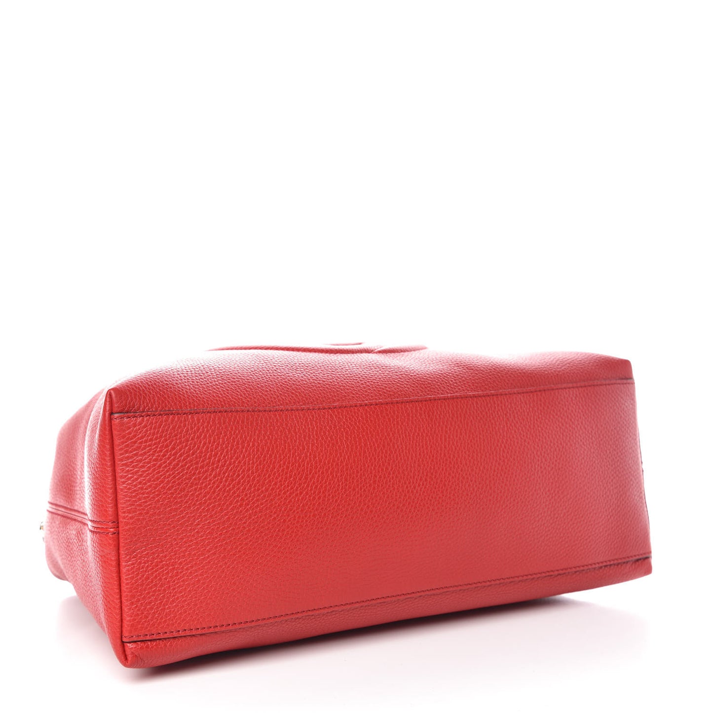 Cellarius Calfskin Medium Soho Chain Shoulder Bag Vibrant Red
