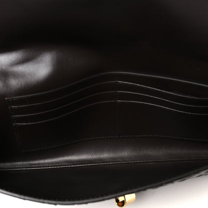 Bottega Veneta Nappa Intrecciato Long Andiamo Top Handle Clutch Fondant 5 of 9