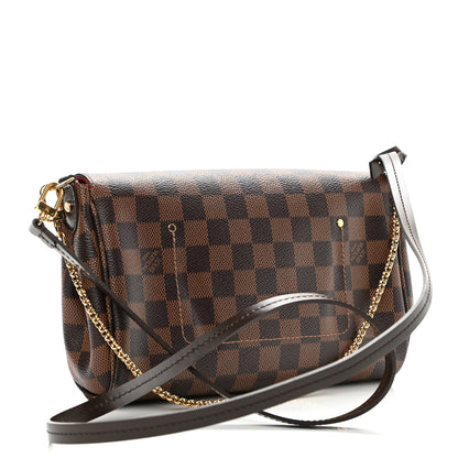 Louis Vuitton Damier Ebene Favorite MM 3 of 10