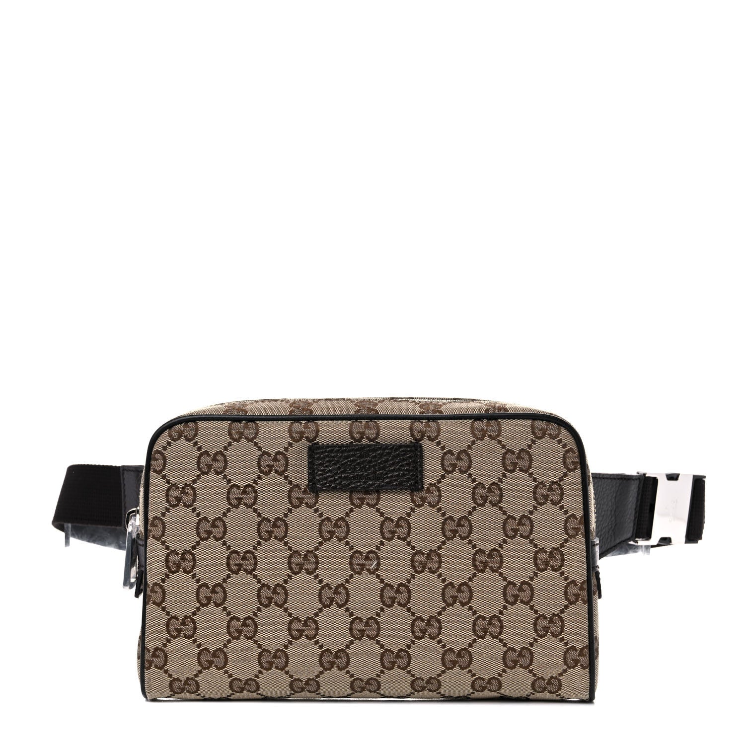 Gucci Monogram Belt Bag Dark Brown 1 of 12