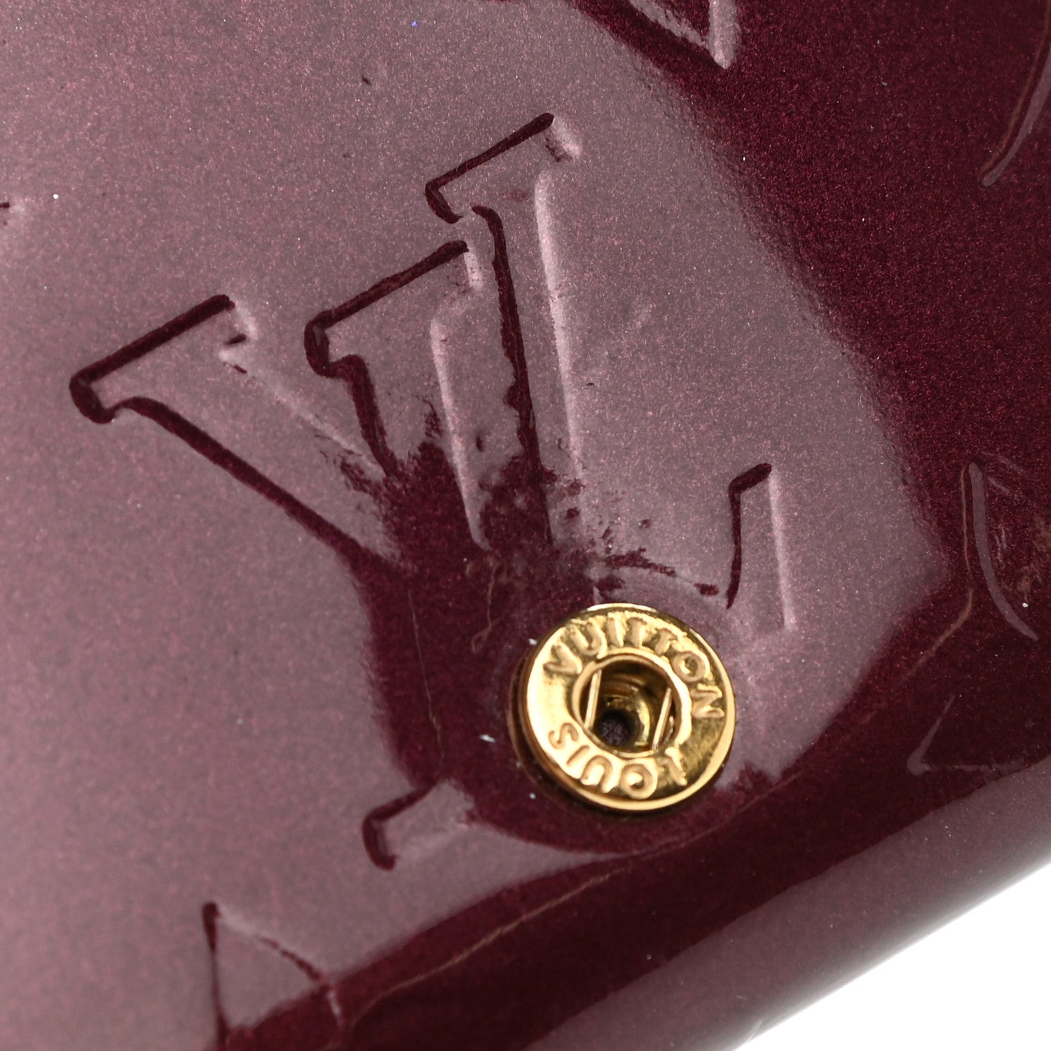 Louis Vuitton Vernis Business Card Holder Violet 7 of 7