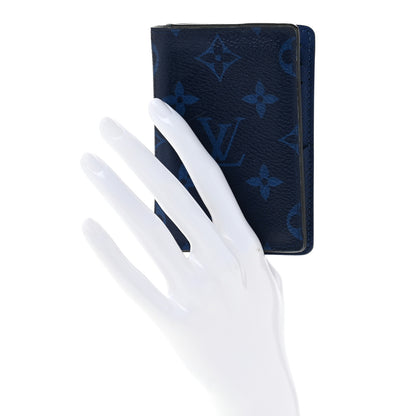 Louis Vuitton Taigarama Pocket Organizer NM Cobalt 2 of 11