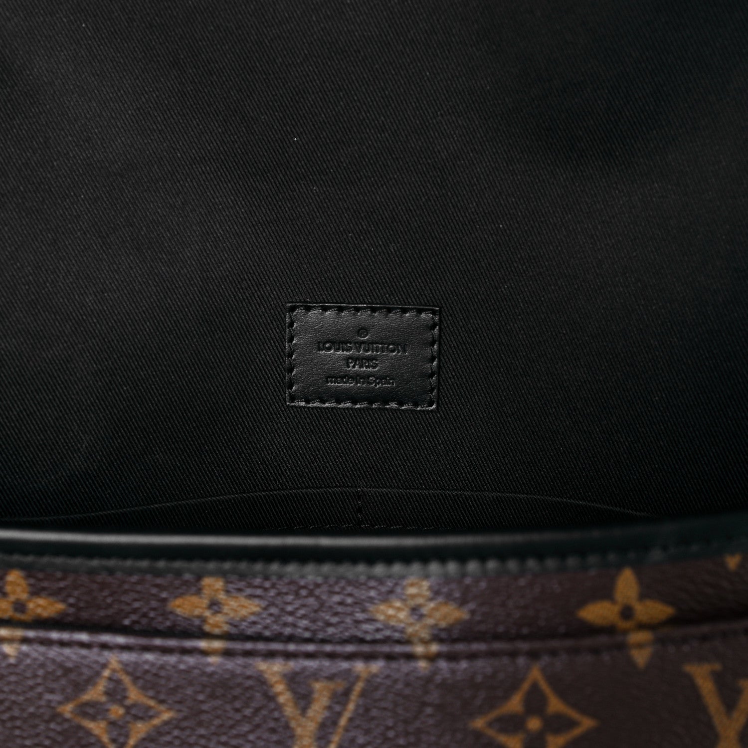Louis Vuitton Monogram Macassar Magnetic Messenger 6 of 12
