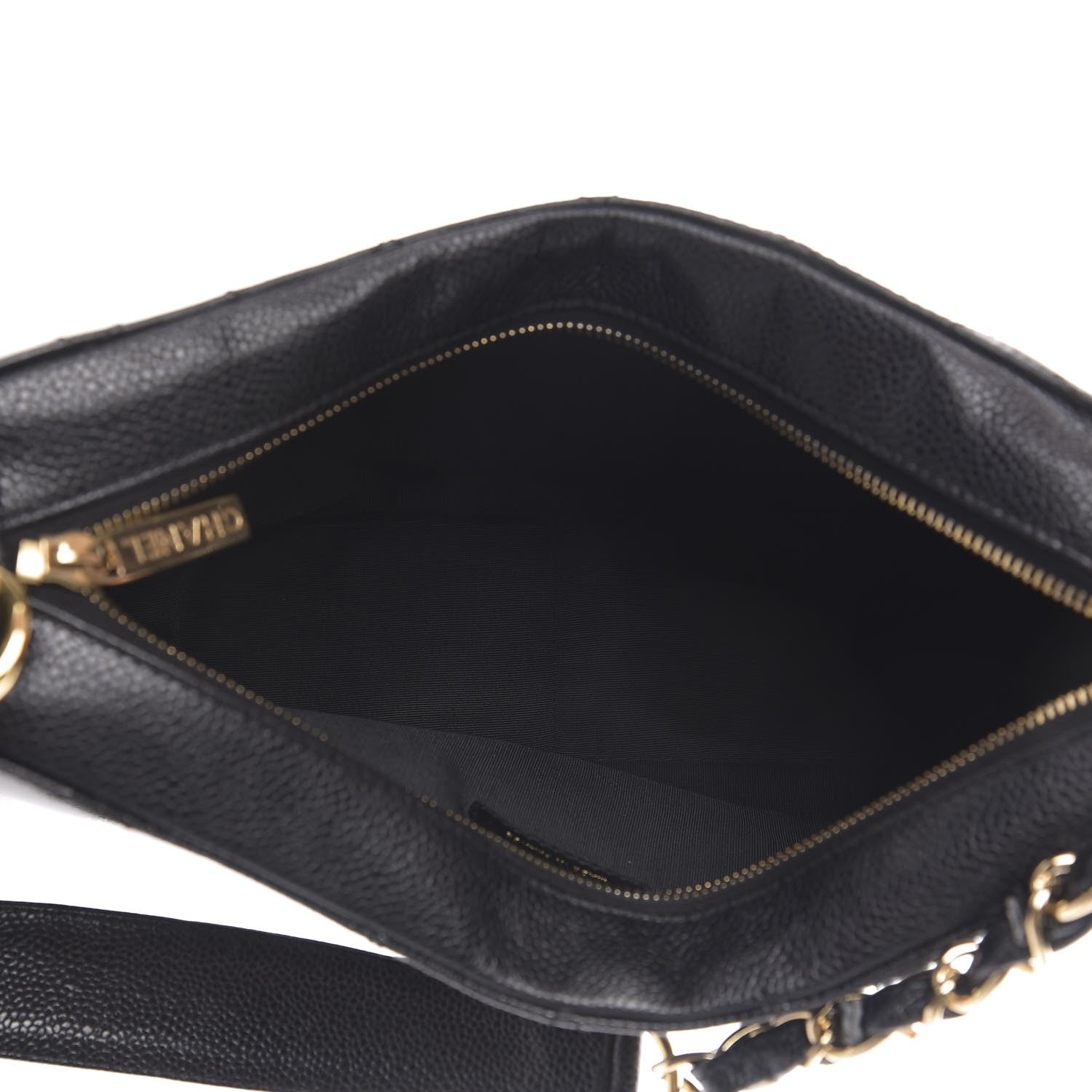 Chanel Caviar Quilted Timeless CC Shoulder Bag Black 5 of 10