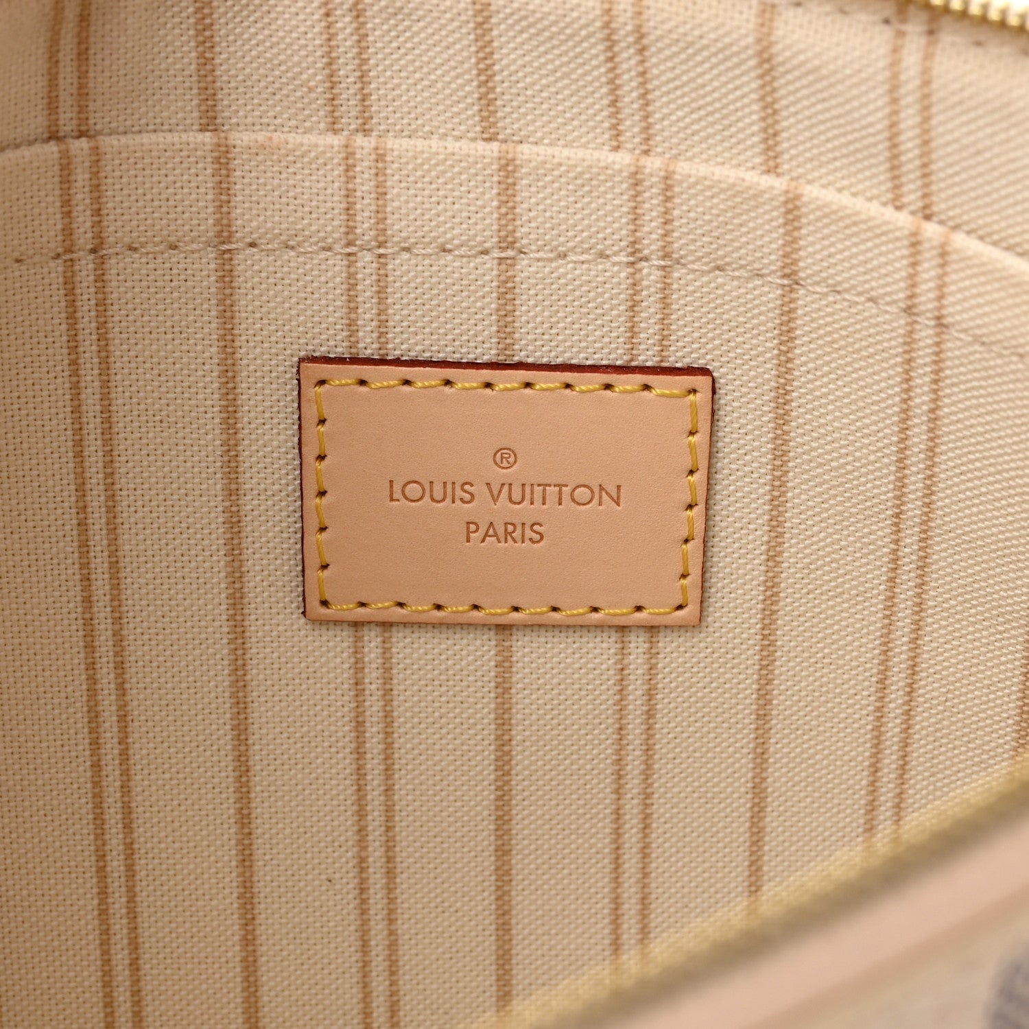 Louis Vuitton Damier Azur Neverfull MM GM Pochette 6 of 11