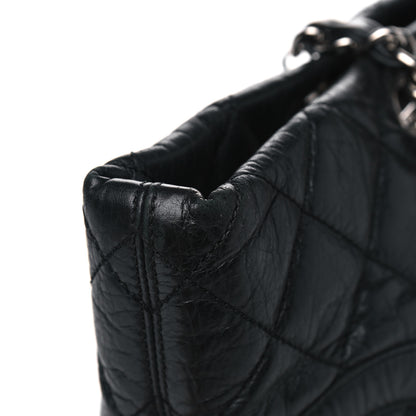 Chanel Aged Calfskin Quilted Large Cotton Club Tote Black 15 of 17