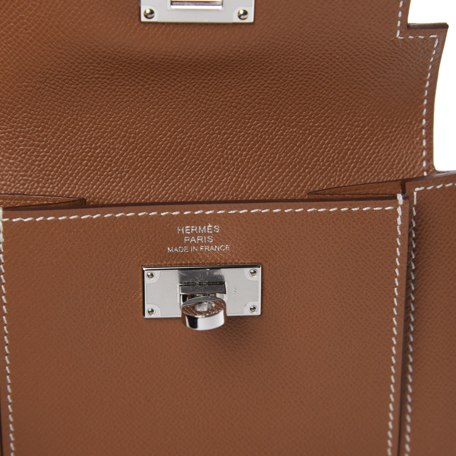 Hermes Epsom Kelly Pocket Compact Wallet Gold 6 of 8