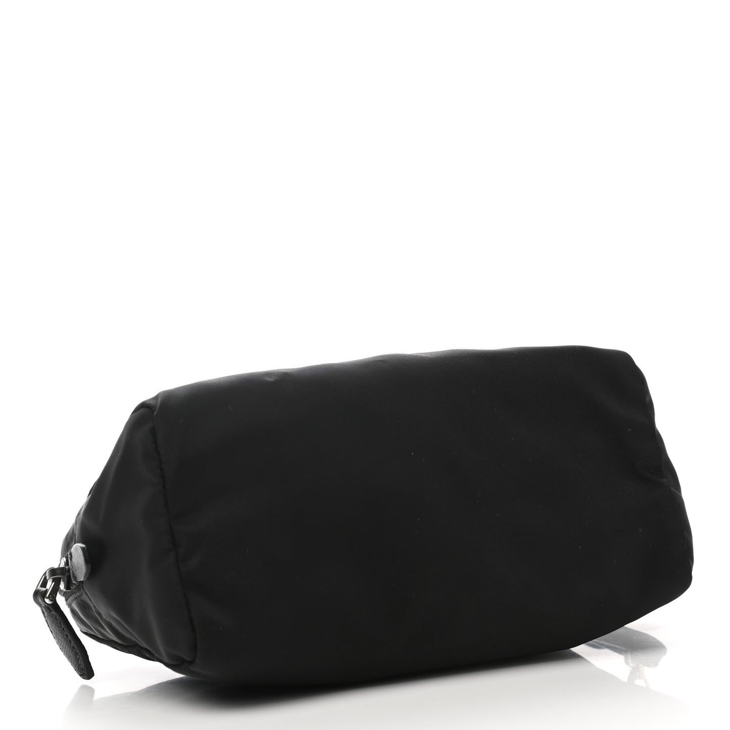 Tessuto Nylon Saffiano Wristlet Black