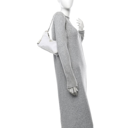 Prada Nylon Re-Edition 2005 Shoulder Bag White 2 of 14