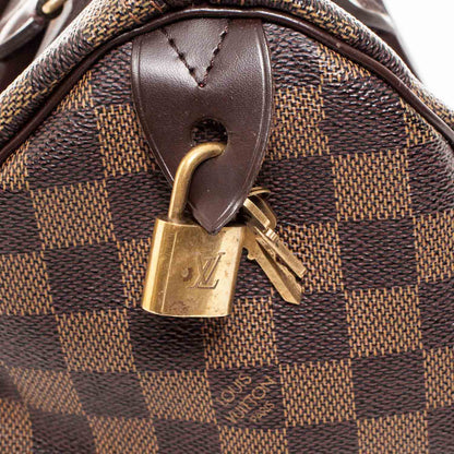 Louis Vuitton Damier Ebene Speedy 25 6 of 16