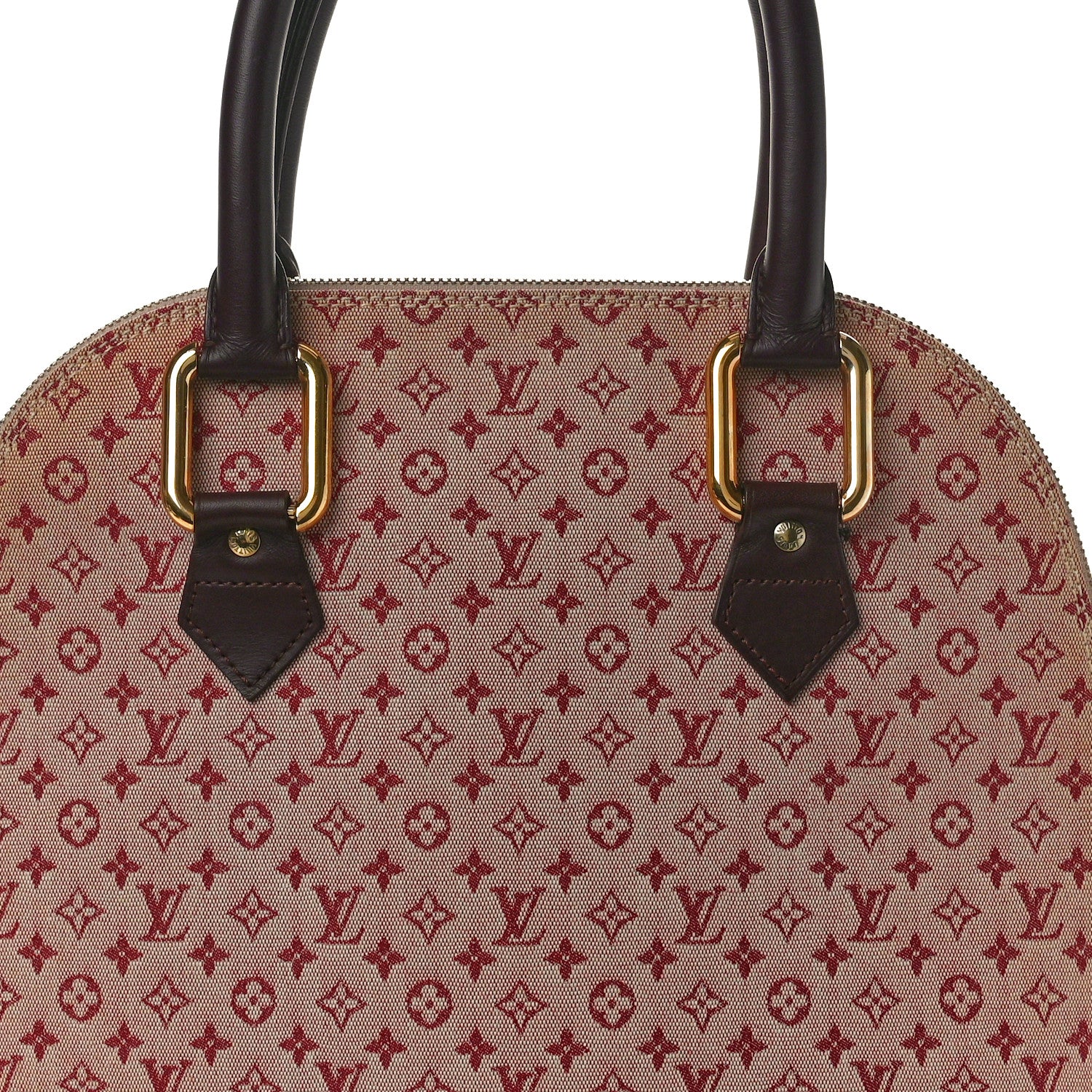 Louis Vuitton Mini Monogram Alma Haut Cherry 7 of 9