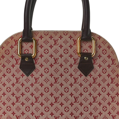 Louis Vuitton Mini Monogram Alma Haut Cherry 7 of 9