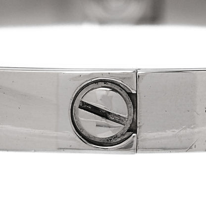 Cartier 18K White Gold LOVE Bracelet 20 3 of 8