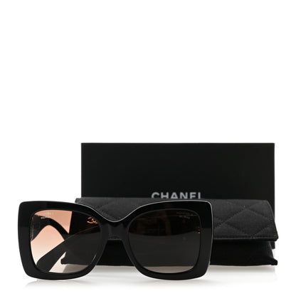 Chanel Square Polarized CC Sunglasses 5494-A Black 8 of 8