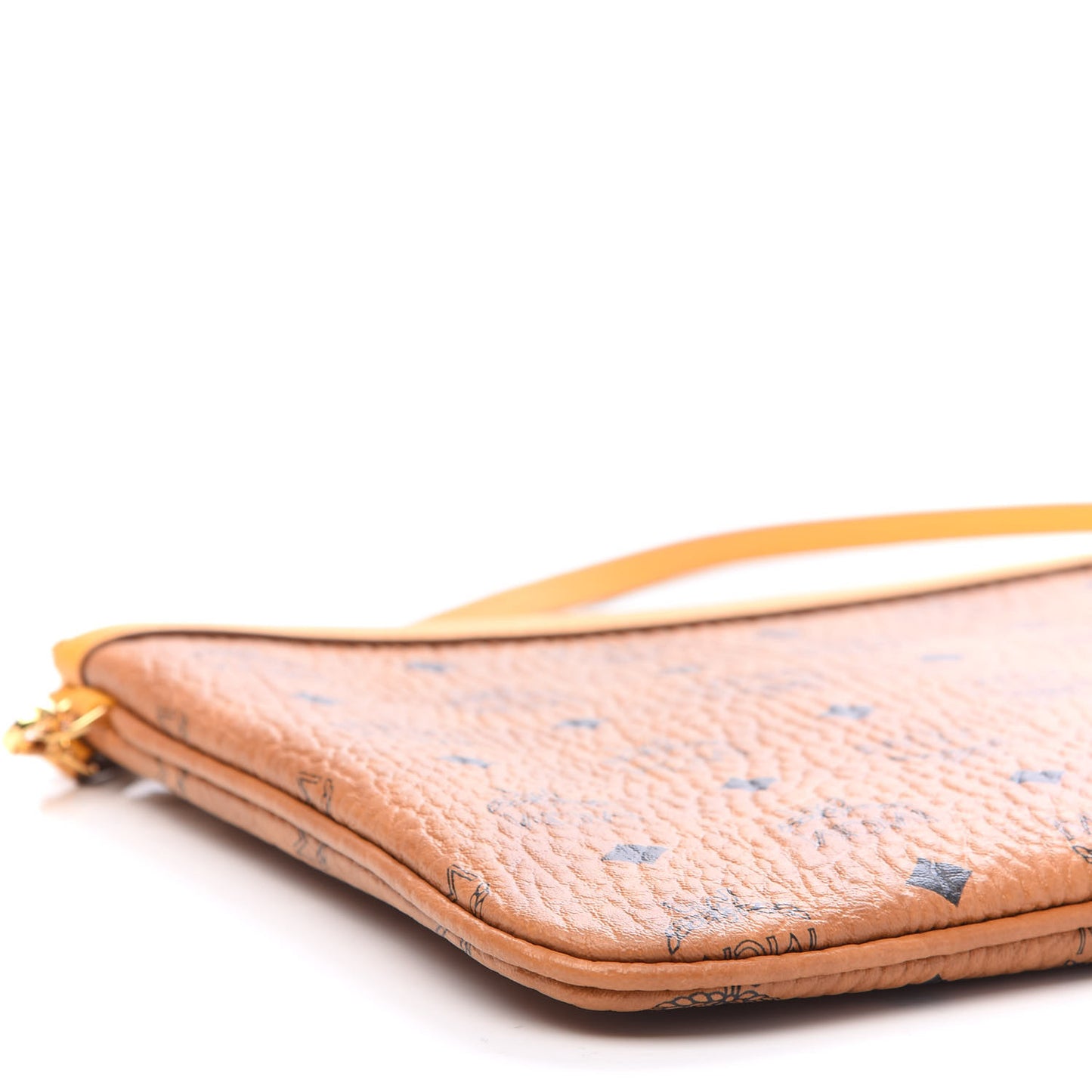Visetos Liz Shopper Tote Pouch Cognac Yellow
