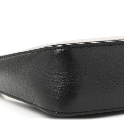 Givenchy Smooth Calfskin Mini Moon Cut Out Shoulder Bag Black 9 of 10