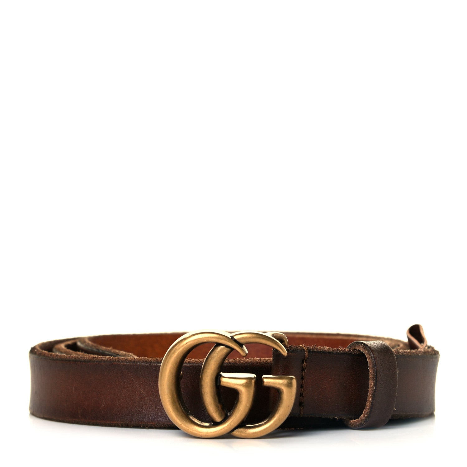 Gucci Faded Calfskin Double G 20mm Belt 90 36 Cuir 1 of 5