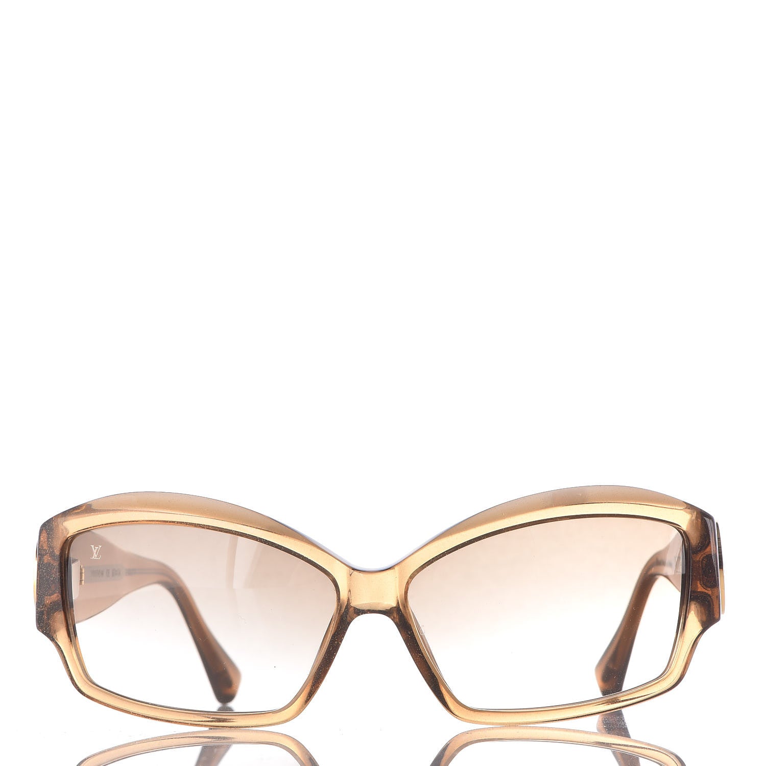 Louis Vuitton Ursula Strass PM Glitter Sunglasses Dark Honey 2 of 7