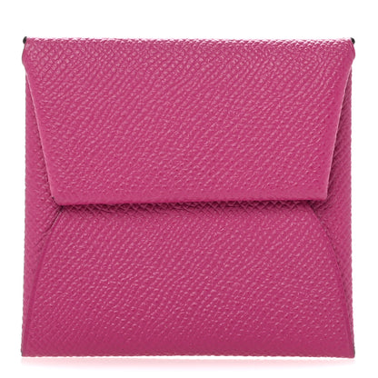 Hermes Epsom Bastia Coin Purse Rose Pourpre 1 of 8