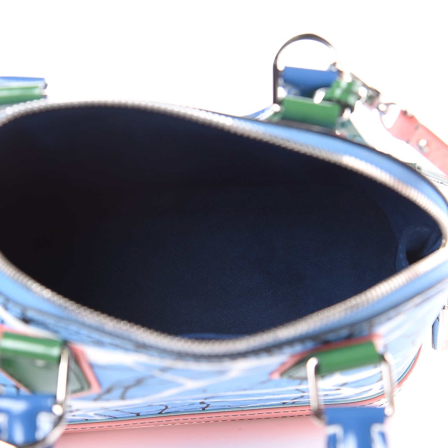 Louis Vuitton Epi Alma BB Aqua 5 of 9