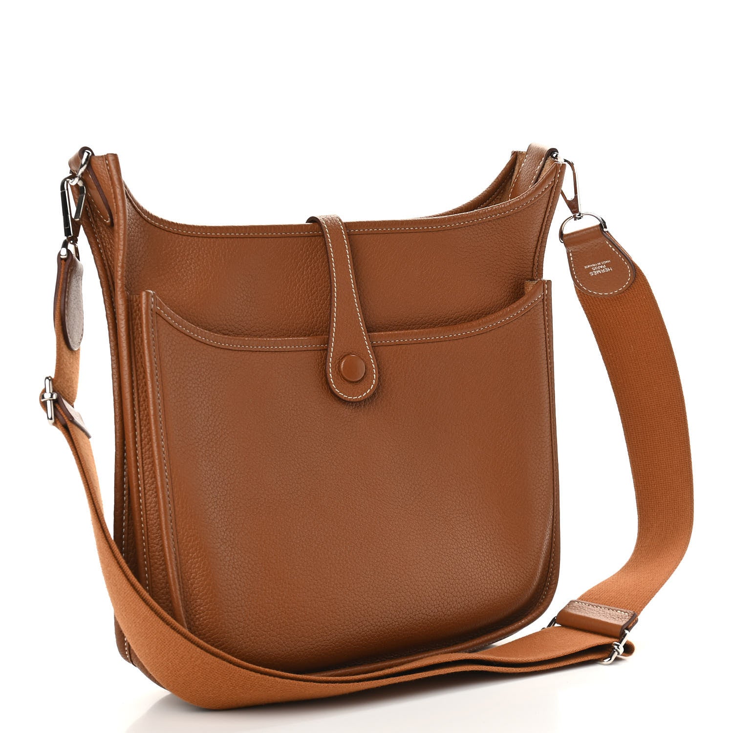 Hermes Taurillon Clemence Evelyne III PM Gold 3 of 9